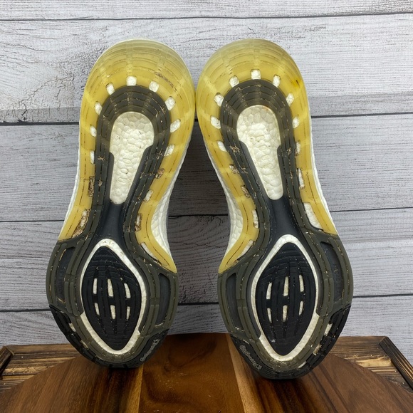 adidas Men’s Ultra Boost 21 Grey White Shoe FY0381 Sneaker Size 12.5 - Picture 10 of 11